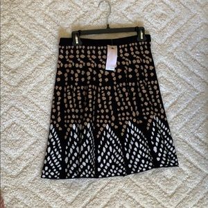 Patterned Dots Skirt